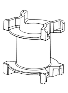 高频变压器PQ2625磁芯骨架无针电木材质