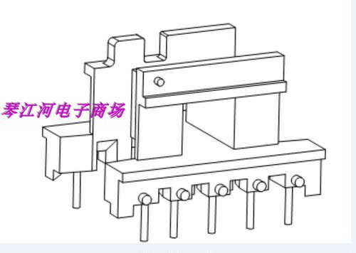 EE25YTD-2503变压器磁芯骨架