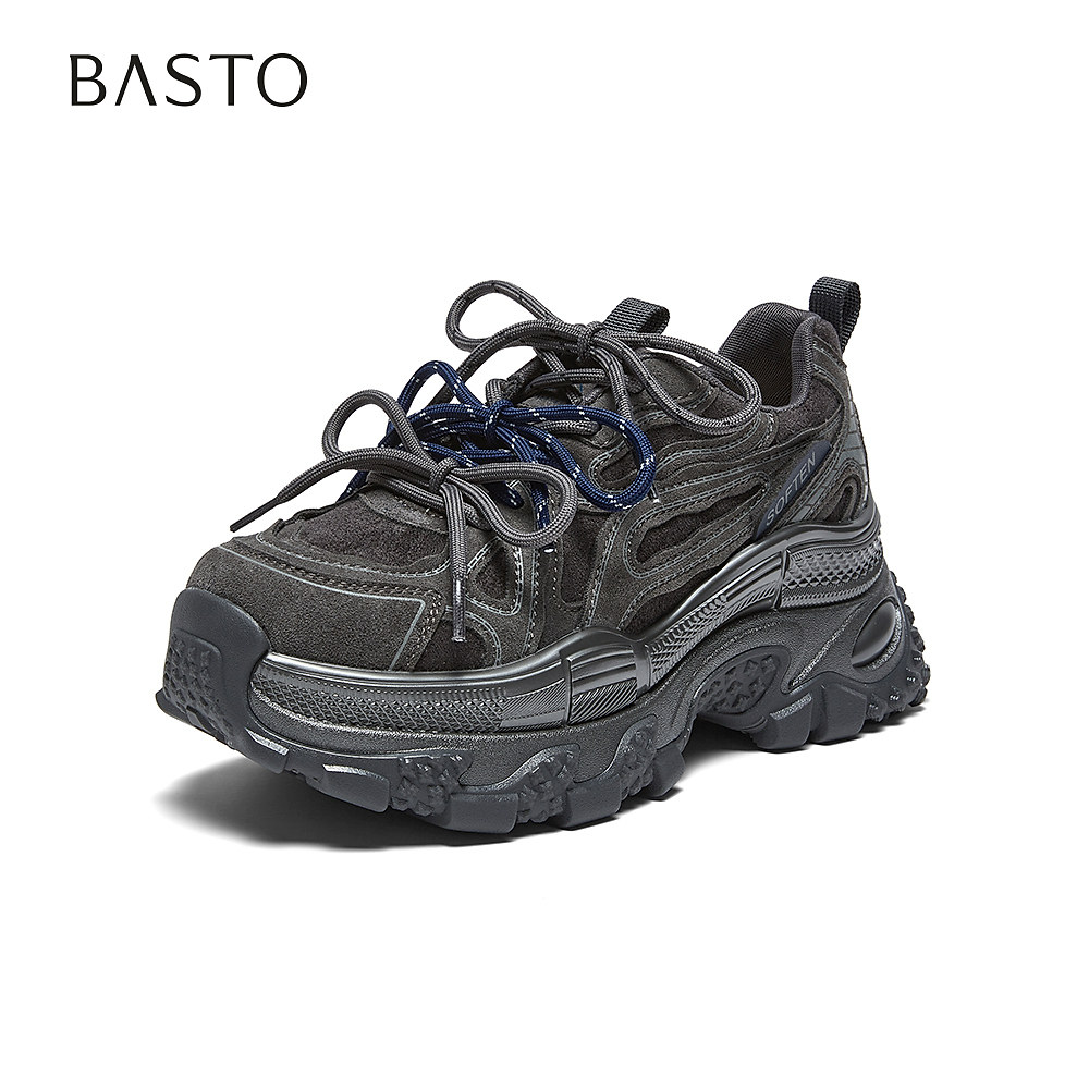 【好物体验专享】百思图2026春商场新款老爹鞋增高女鞋G0931AM6,女鞋,老爹鞋,淘宝优惠券,粉丝福利购,淘宝优惠卷