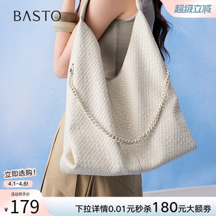 百思图夏季 商场同款 托特包时尚 大容量单肩包女TY007BX5 新款