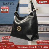 百思图25冬季 新款 miu系高级质感托特包通勤单肩斜挎包女TY058DX5