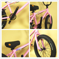 велосипед BMX mini动作自行车 滑步车进阶 18寸儿童bmx整车 铝合金