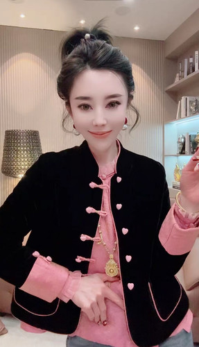 2026春季新款新中式国风盘扣R复古双面穿时尚洋气减龄女上衣外套