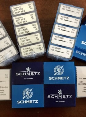 EBX1德国蓝狮 格罗茨 EB*1 多针机绗缝机针 2331SES小圆咀