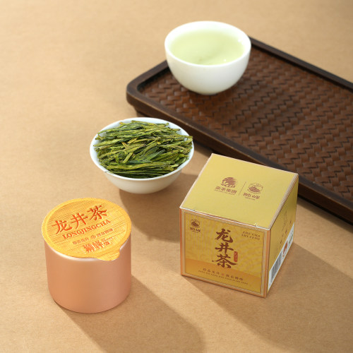狮峰牌雨前浓香龙井茶品鉴小罐装