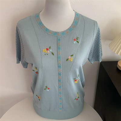 常规短袖天丝棉通勤百搭