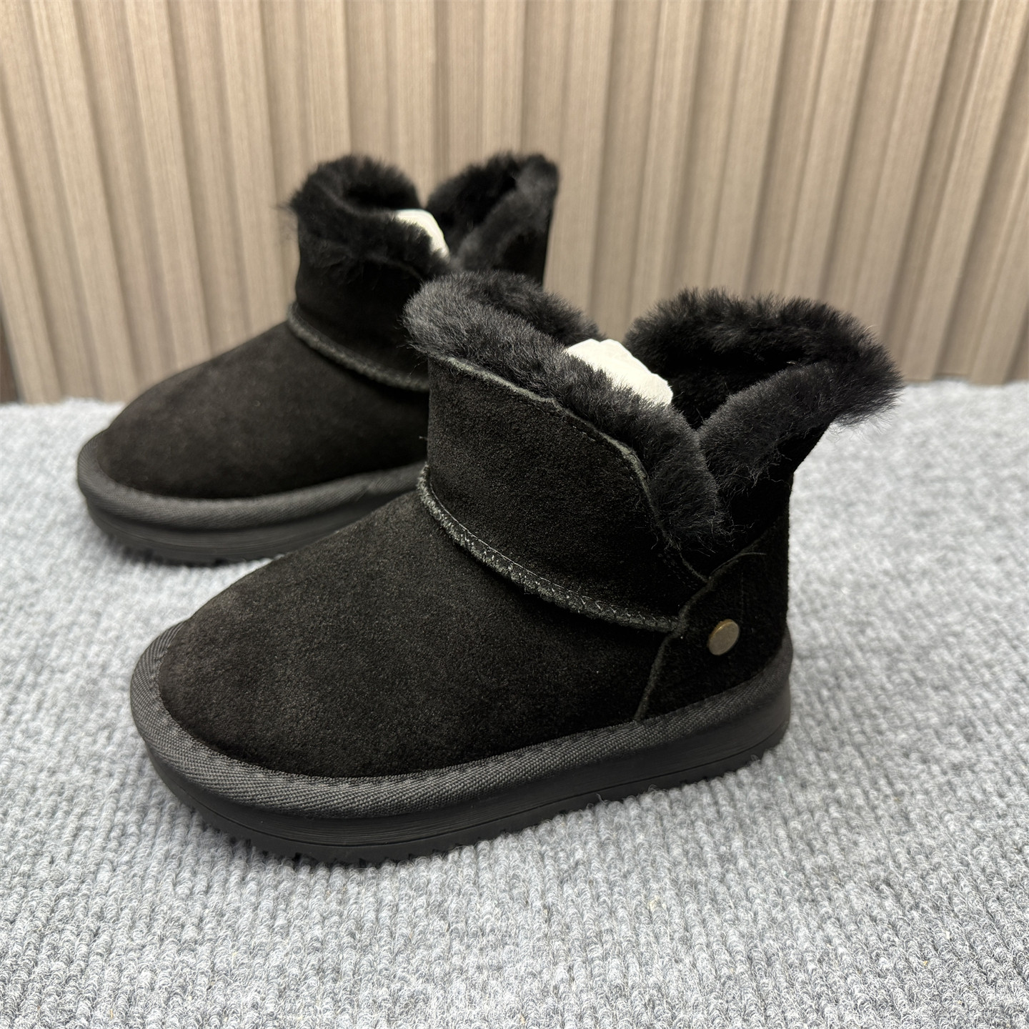 断码处理真皮男女儿童雪地靴2025冬季新款潮软底加厚保暖东北棉鞋,童鞋/婴儿鞋/亲子鞋,雪地靴,淘宝优惠券,粉丝福利购,淘宝优惠卷