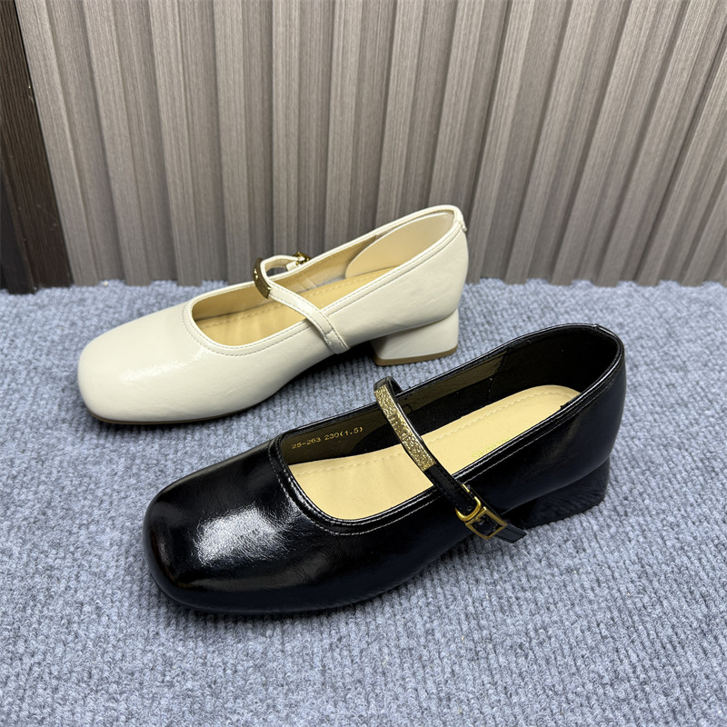 专柜断码处理玛丽珍鞋女浅口方头春夏季百搭一字扣带通勤工作单鞋,女鞋,玛丽珍鞋,淘宝优惠券,粉丝福利购,淘宝优惠卷