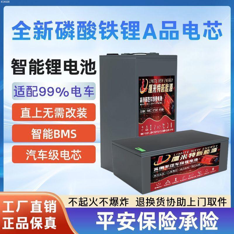 宁德磷酸铁锂电池72v动车6