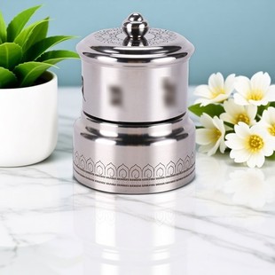 缩微胶片静音迷你不锈钢电动转轮转经简右挽狂澜转桶摆件可定制