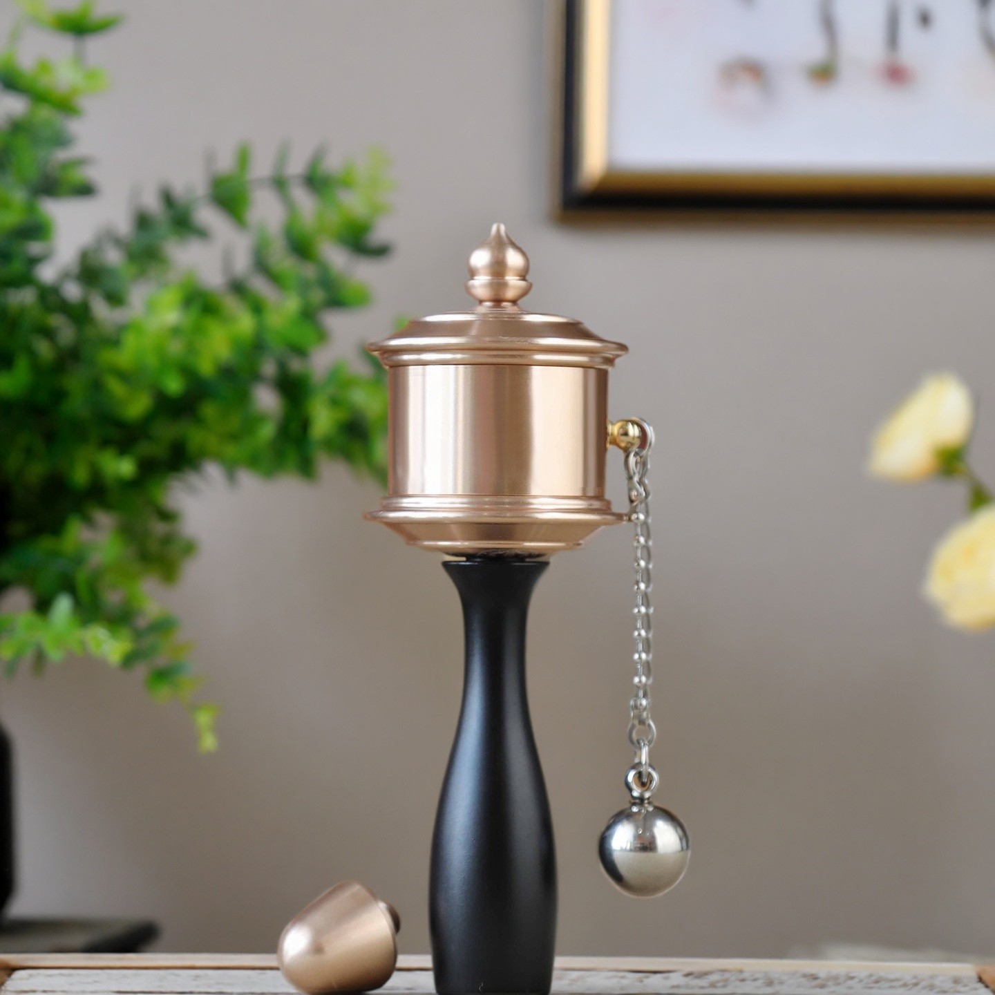 迷你精致缩微胶片小手摇合金手持