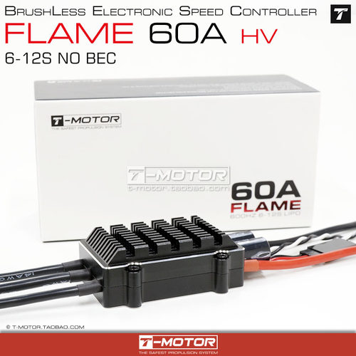 Tmotor FLAME 60A 70A 80A 100A防水多旋翼电机专用 烈焰电调 - 封面