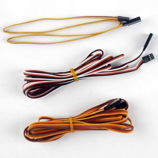 舵机延长线 50遥控航模 超长延长线Y线舵机 并联设备飞机线