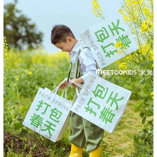 打包春天野餐袋拍摄道具