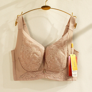 爱戴国色添香4代超薄全包CDE杯大胸显小收副乳中药调理文胸D6662