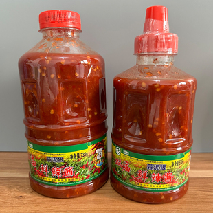 双庙辣酱蒜蓉酱738g内蒙古河套辣椒酱烧烤调味酱蒜泥狠鲜辣酱538g