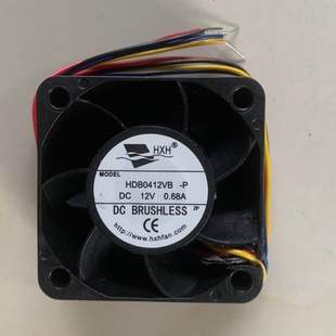 全新原装HXH HDB0412VB-P 12V 0.66A 4028报警功能变频器散热风扇