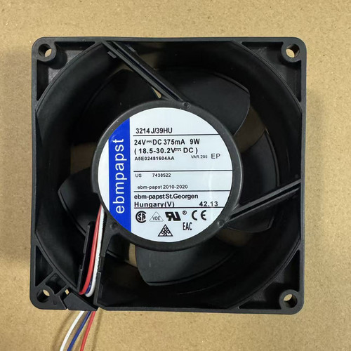 EBMPAPST EBMPAPST 3214J/39HU 24Ｖ 9W 9238MM 9CM厘米散热风扇