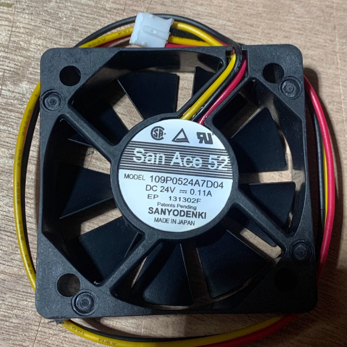 三洋109P0524A7D045CM散热风扇