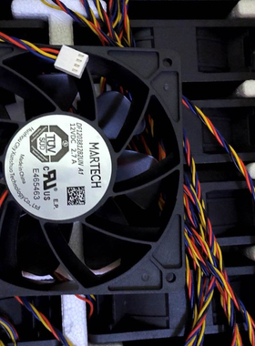 包邮AAAMARTECH DF1203812B2UN A1 12038 12V S19 T19 L7风扇