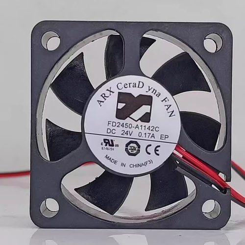 原装正品ARX FD2450-A1142C DC 24V 0.17A 2线 5015小型 散热风扇