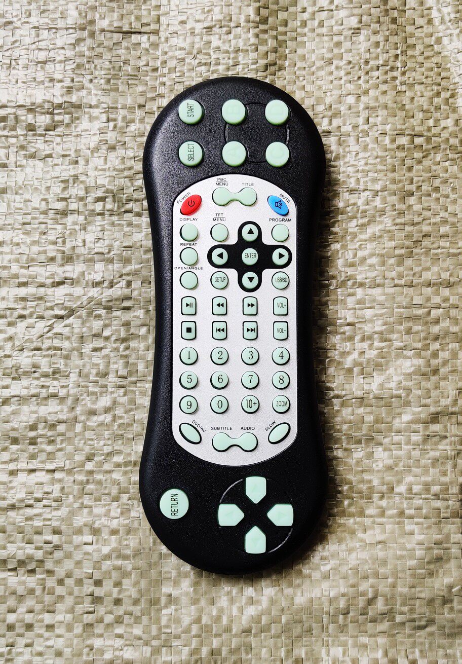 EUROVISION 자동차 범용 자동차 외부 머리 받침 천장 DVD 게임 컨트롤러 통합 원격 제어