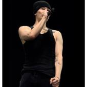 美式 背心男纯色无袖 男t恤纯棉夏季 欧洲王嘉尔同款 修身 运动健身打