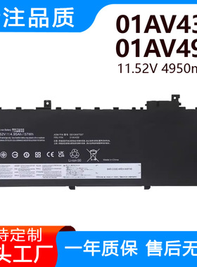 适用联想01AV430 01AV494 01AV431 01AV429 SB10K97588笔记本电池