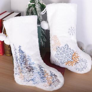2022 New Year Christmas Stockings Xmas Candy Gift Bag