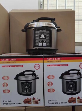 6L English push button Rice cooker electric pressure cooker