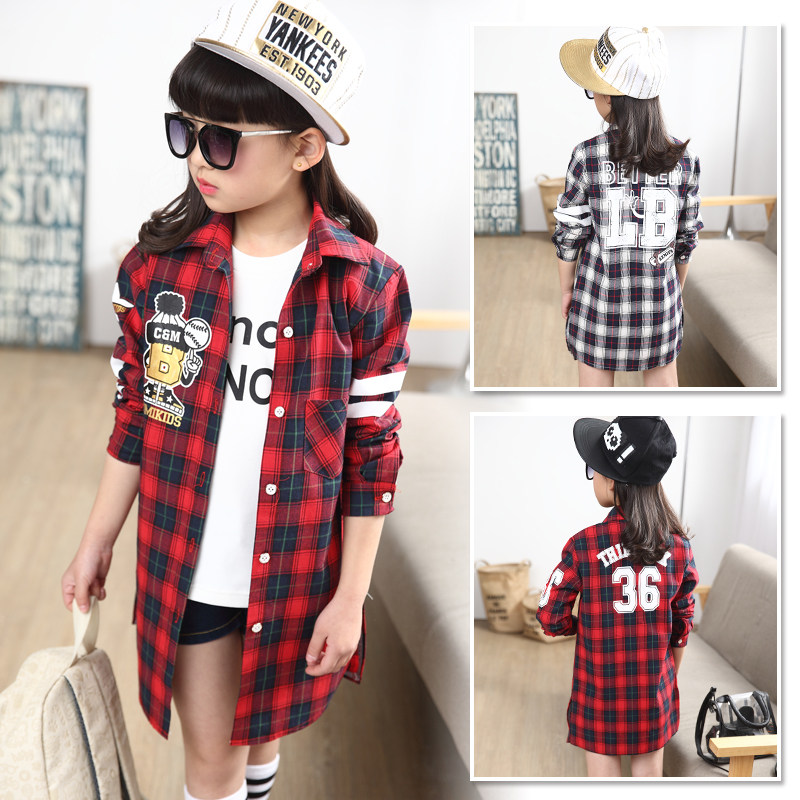 Chemise fille à manche longue - Ref 2085896 Image 1