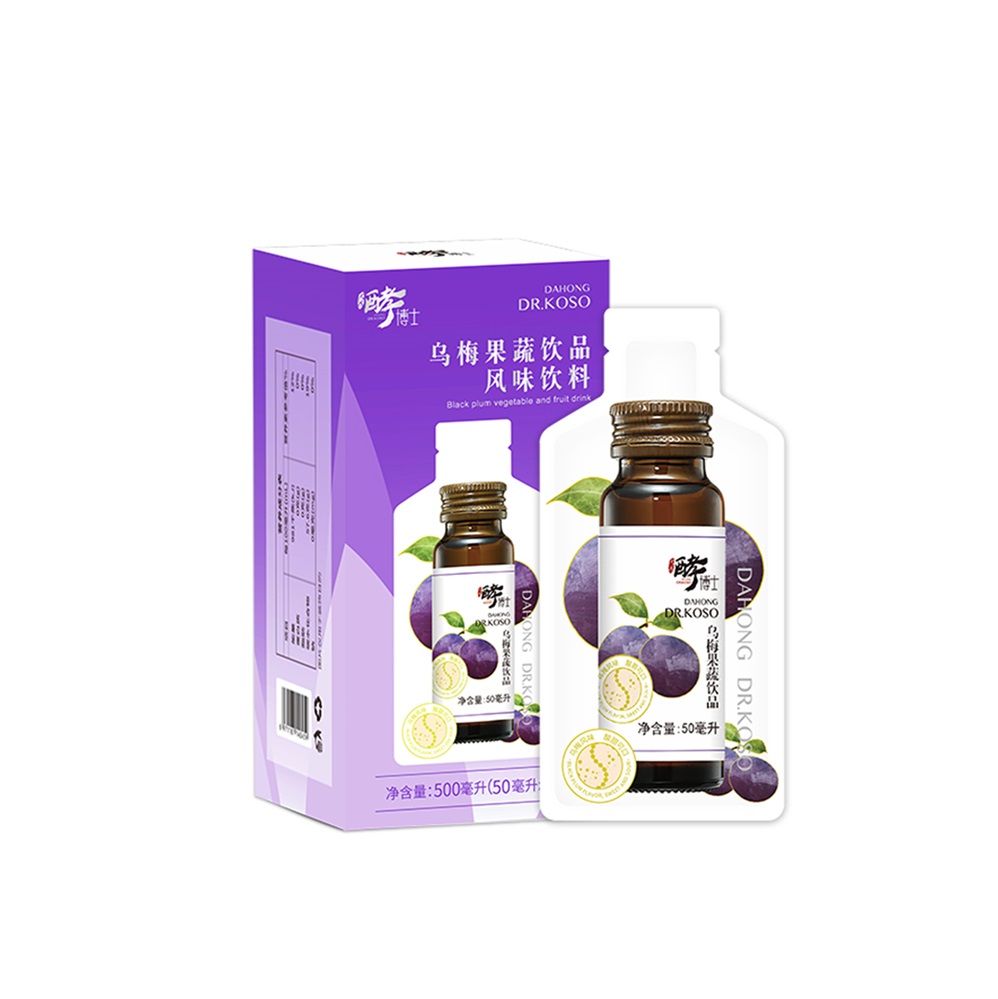 大鴻酵博士烏梅果蔬飲多種果蔬精華酵素發(fā)酵果蔬汁植物萃取正品