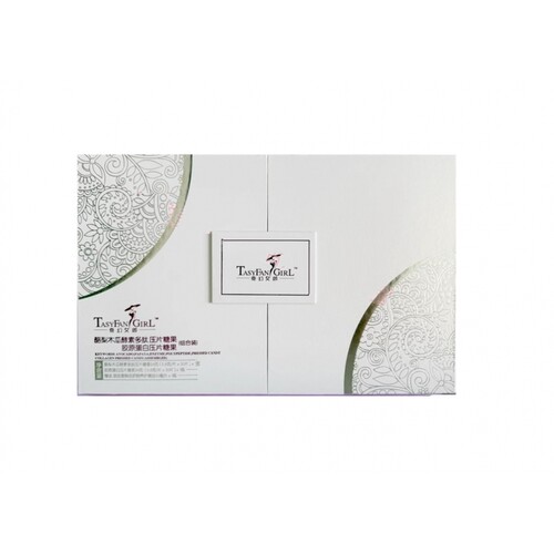 奇幻女郎酪梨木瓜酵素多肽组合胶