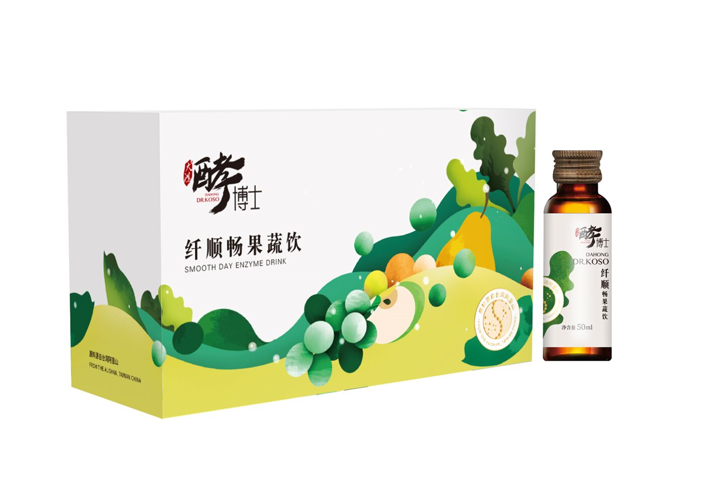 大鸿酵博士纤顺畅果蔬饮多种果蔬精华100%纯浆酵素发酵果蔬汁