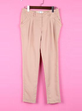 【徐】 [万]法系列76FWXZ553女折扣春秋休闲裤小脚口低腰长裤