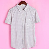 徐08 开衫 E系列EXI 148447库存夏季 男士 翻领短袖 印花衬衫
