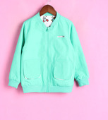 A系列152AB 徐07 436库存春秋男女童双面穿夹克外套