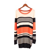 针织衫 条纹孕妇装 100SYMM201上新库存剪标女春秋长袖 上衣 徐08