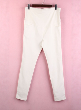 【徐08】十月系列100SYMM240剪标女春秋孕妇宝妈咪可调腰肥大裤子