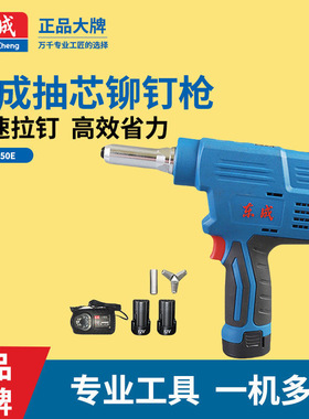 东成电动铆钉枪DCPM50E 锂电拉铆抢 12V充电式自动抽芯铆钉机