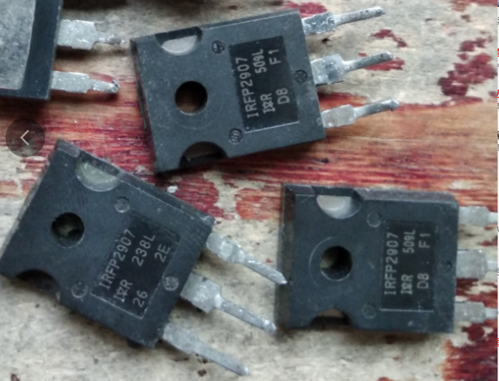 IRFP2907 同编号进口原字拆机件测量好 大芯片