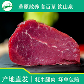 里脊新鲜生牛肉新鲜牛腿牦牛散养现杀批发 青海牦牛肉 溜达羊