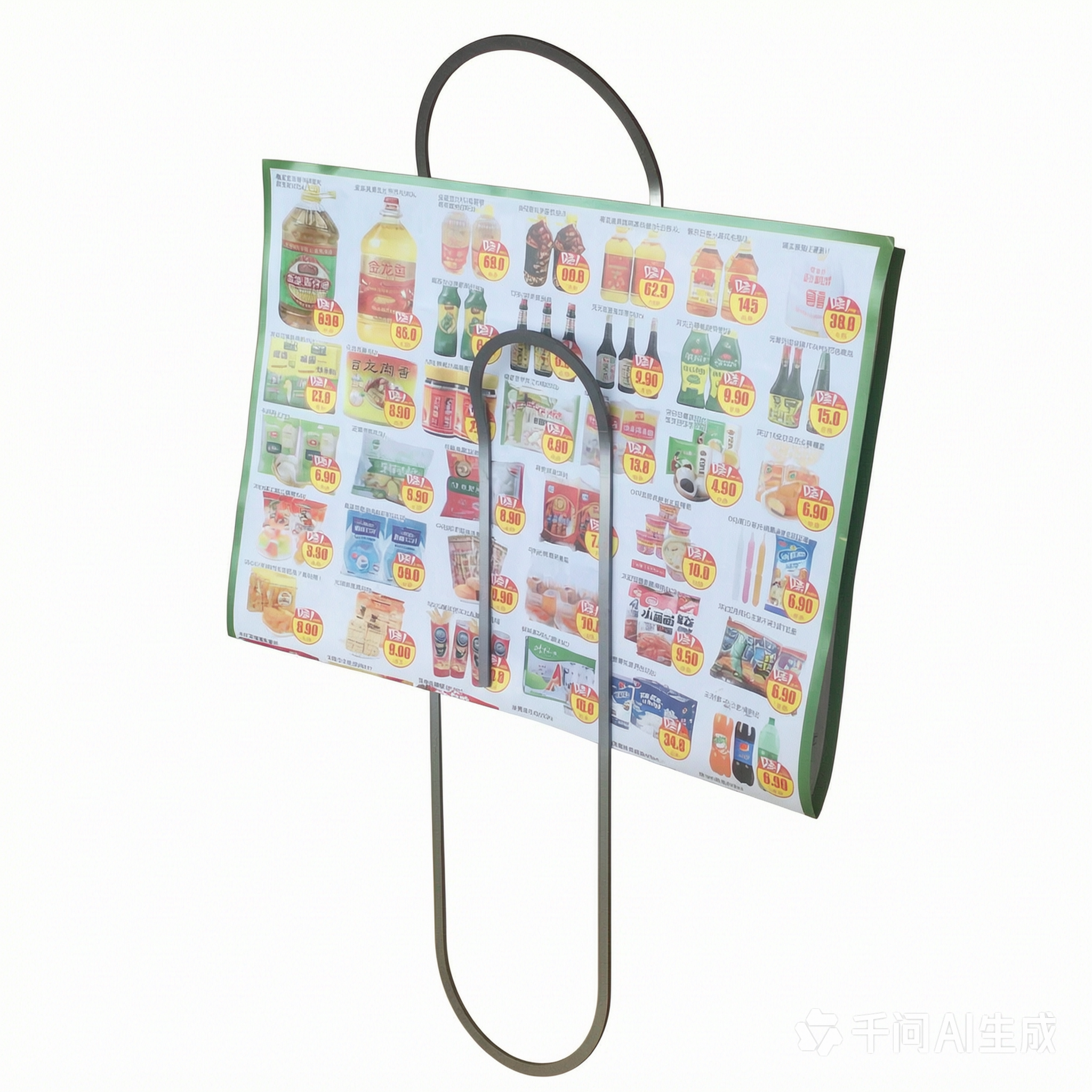 创意回形针墙面衣帽挂钩