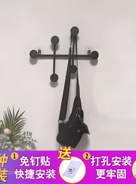 ins门后免打孔酒店墙上面玄关