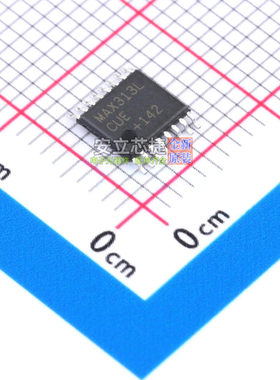 模拟开关/多路复用器 MAX313LCUE+ TSSOP-16 MAXIM(美信) 元器件