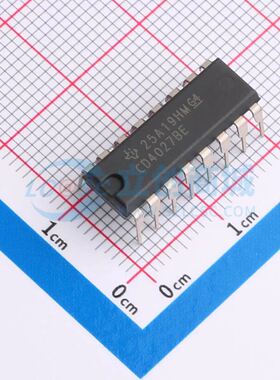触发器 CD4027BE DIP-16 原装正品 电子元器件配单