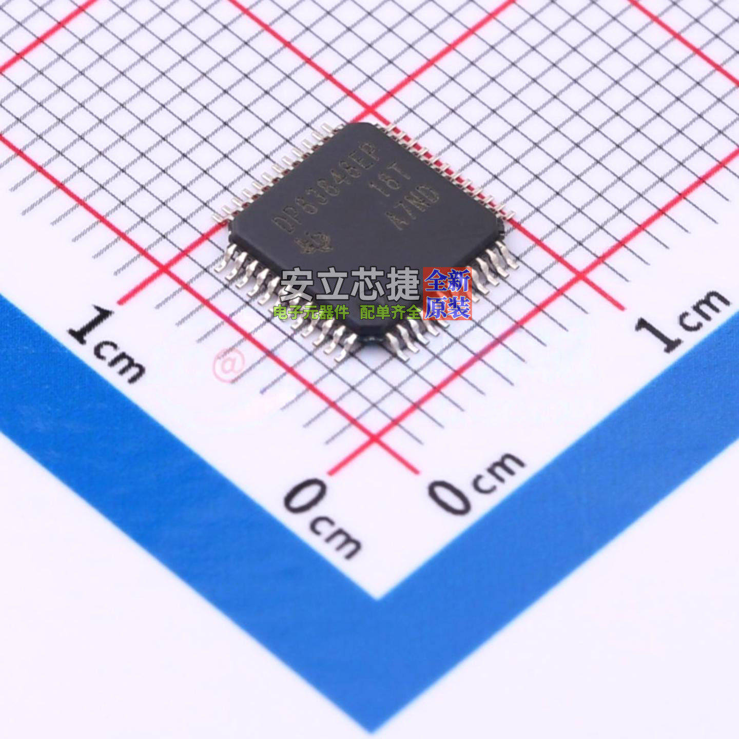 以太网收发器 DP83848MPHPEP LQFP-48 TI/德州 电子元件全新原装