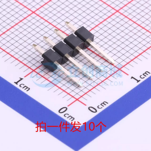 1*4P排针2.54mm间距单