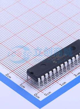 单晶片(MCU/MPU/SOC) PIC16F722-I/SP DIP-28-300mil 原装正品