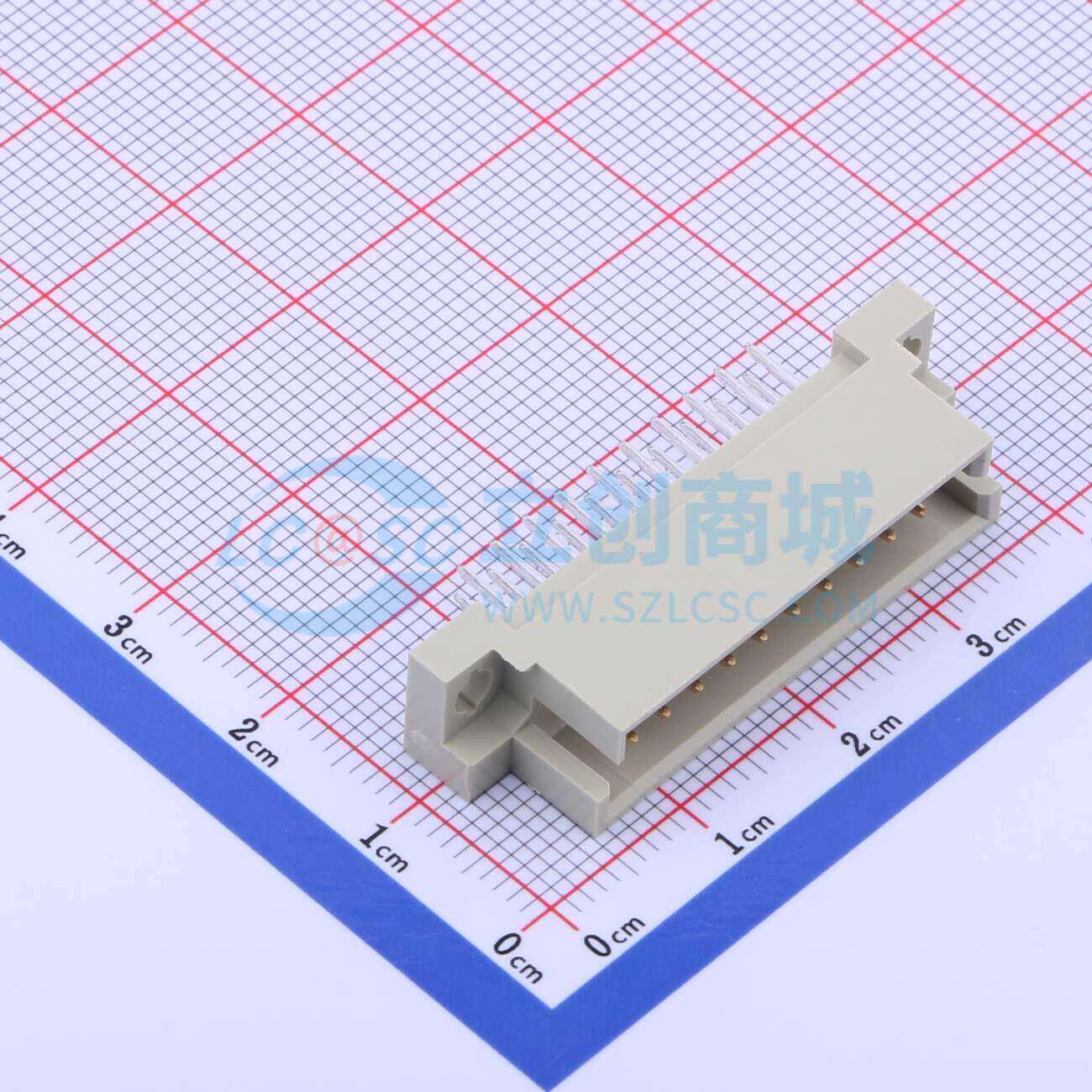 板对板连接器 3511220BMSS0BNA1 插件,P=2.54mm 20P 公 直插